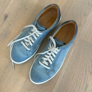 Magnanni  Men's Suede Low Top Sneakers Size 11.5